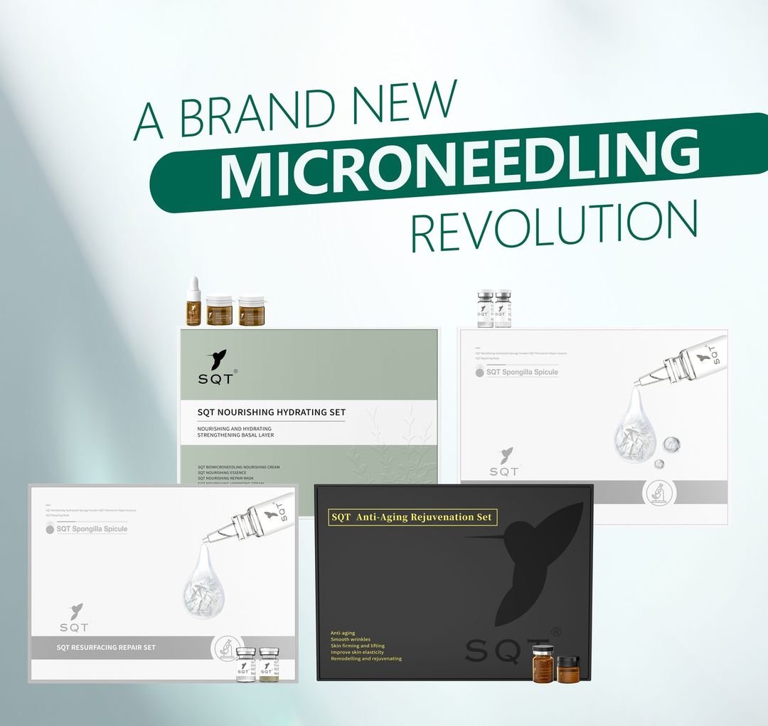 SQT new-generation high-end biomicroneedling product collection